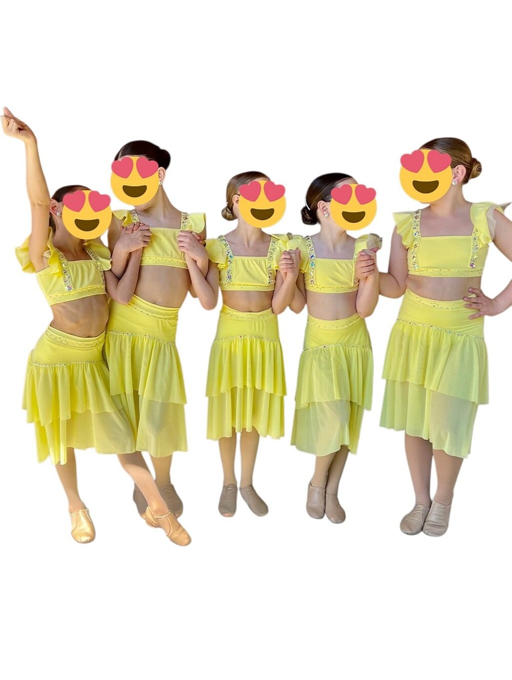 Kelle Innovative Costumes Custom Crystals Lyrical Solo Costume 4 Pieces CL
